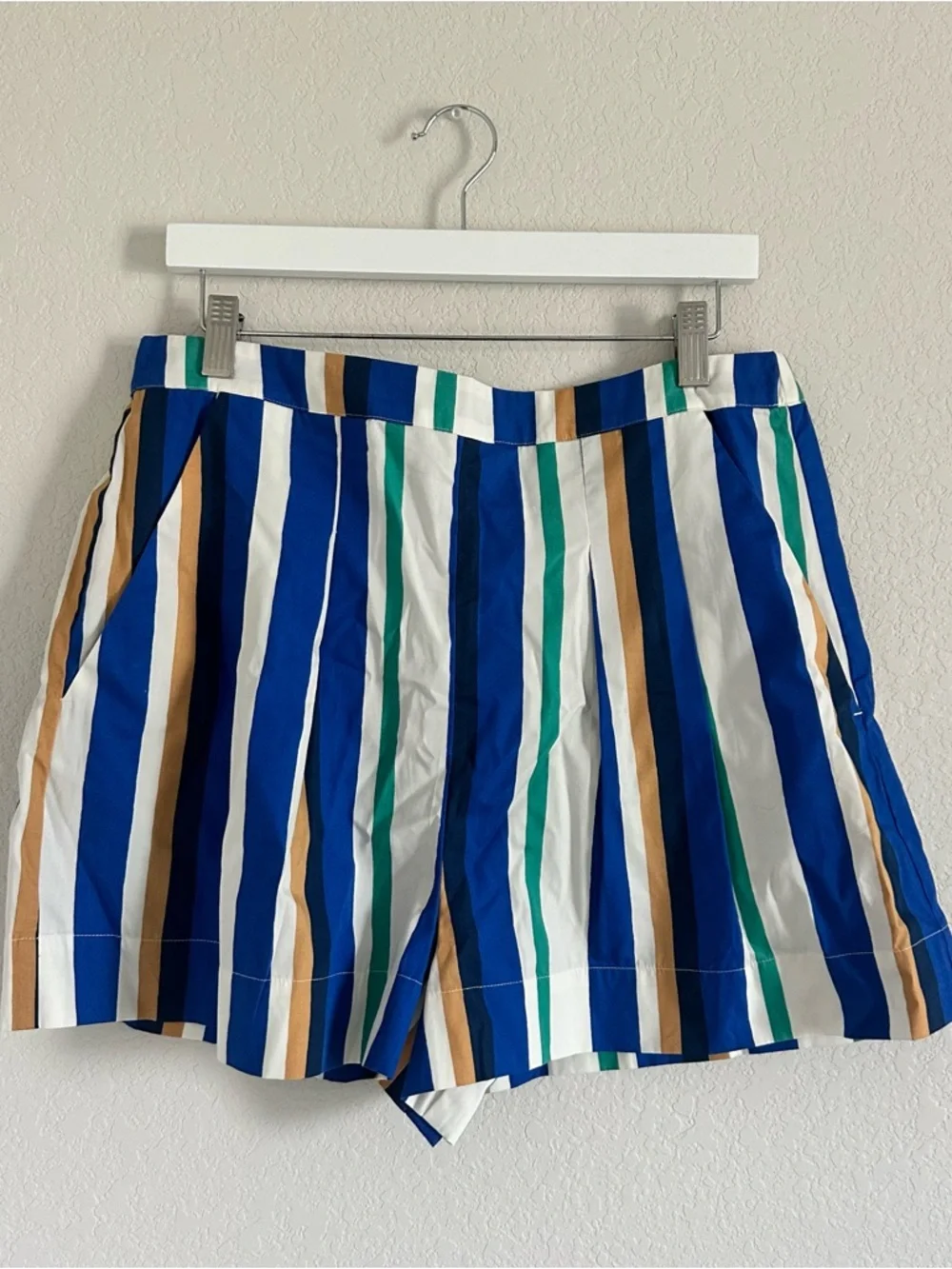 Sezane x Momoni Nicolo Shorts Max Shirt Matching Set Multico Stripe Sz 42 - Picture 9 of 12
